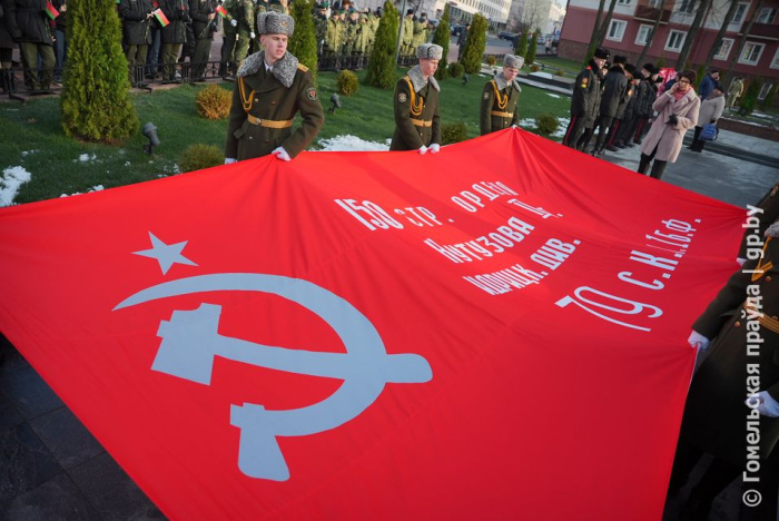 Патриотическая акция «На пути к Победе» проходит на Гомельщине