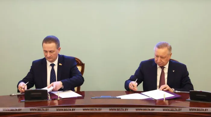 Беларусь и Санкт-Петербург за пять лет увеличили товарооборот промышленных товаров более чем в три раза
