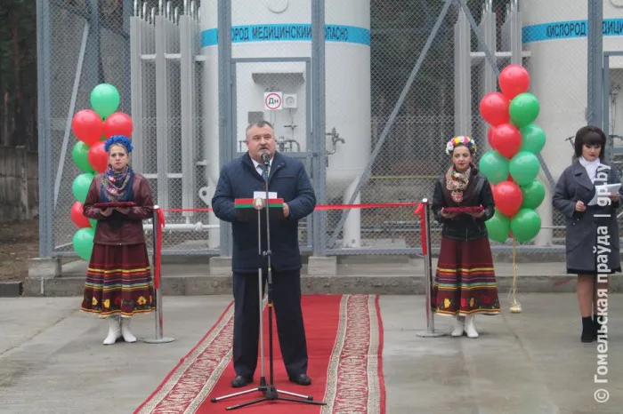 В Калинковичской центральной районной больнице в торжественной обстановке ввели в эксплуатацию новое медицинское оборудование