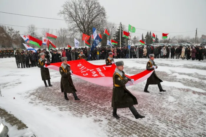 Светлогорщина отпраздновала 80-летие освобождения от немецко-фашистских захватчиков