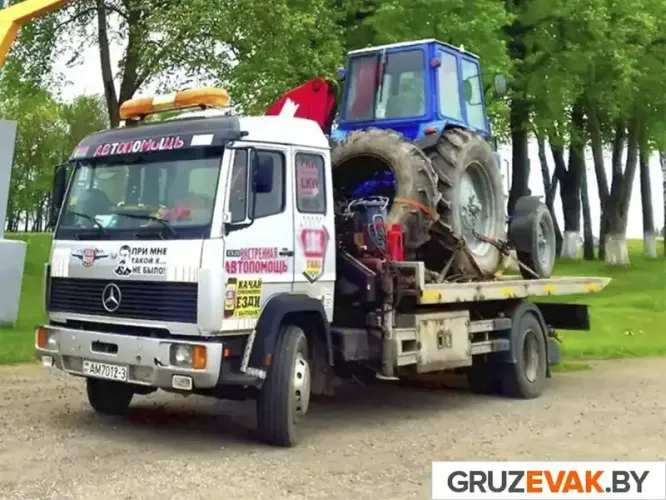 Эвакуация грузовых автомобилей в Гомеле
