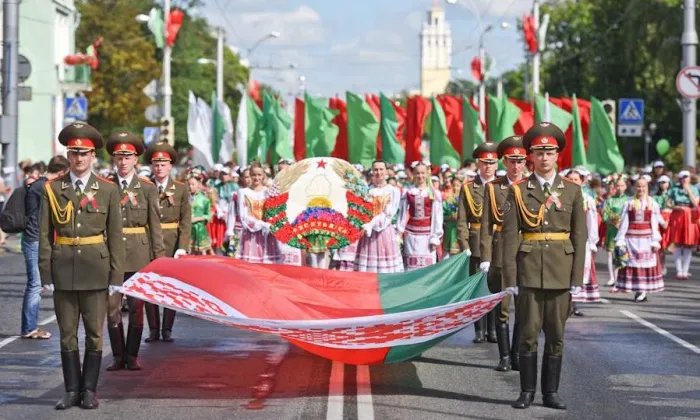 ОАО «Житковичский агротехсервис» сердечно поздравляет коллектив и ветеранов, жителей Гомеля и области с Днем Независимости Республики Беларусь и 80-летием освобождения Республики Беларусь от немецко-фашистских захватчиков!