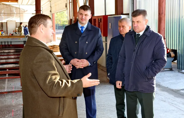 Новый сушильный комплекс открыли в Наровле