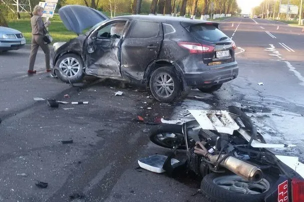 Стали известны подробности ДТП, в котором погиб инспектор ГАИ на служебном мотоцикле