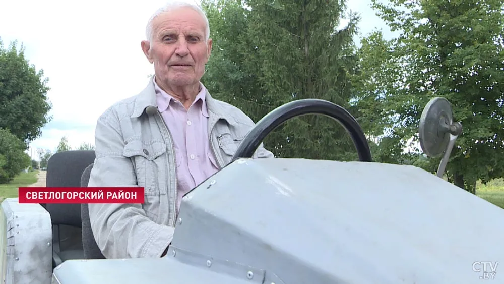 Светлогорский Илон Маск. 87-летний белорус собрал собственный электромобиль