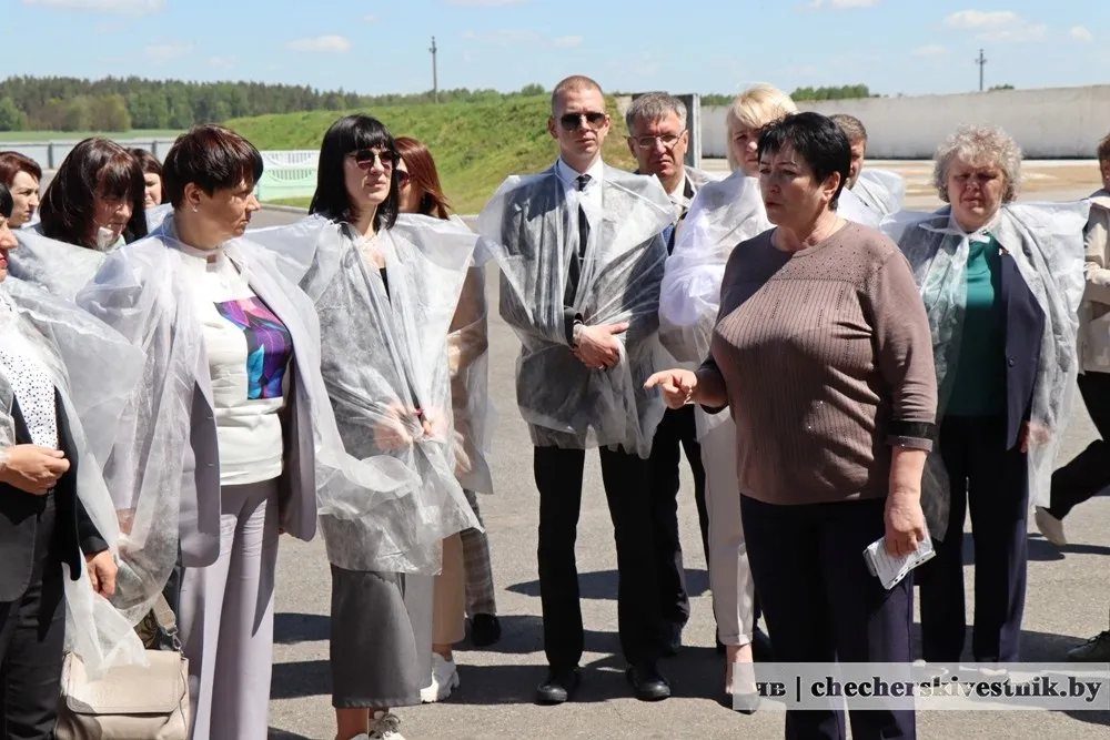 В Чечерском районе прошел областной День охраны труда. Опыт работы перенимали у «Звезды»