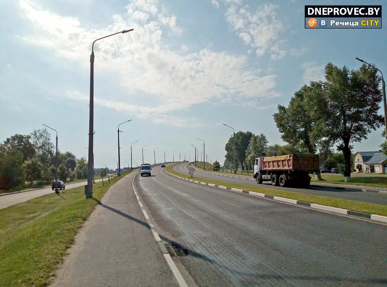 В Речице движение по путепроводу полностью восстановлено