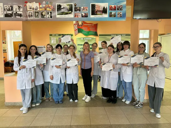 Лучших готовят здесь: учащиеся Гомельского медколледжа завоевывают дипломы на международной арене