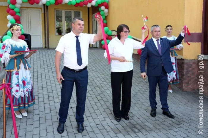 В Житковичской ЦРБ Иван Крупко открыл кабинет компьютерной томографии