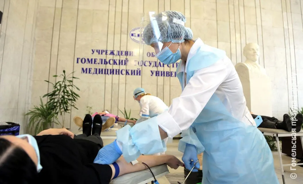 В Гомельском государственном медицинском университете прошел День донора