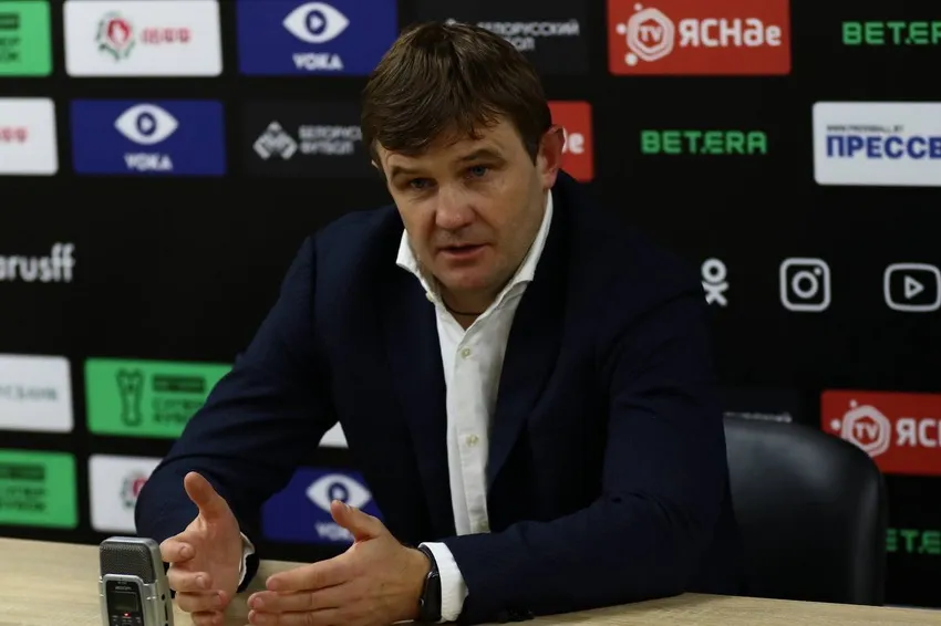 Главный тренер "Торпедо-БелАЗ" объяснил, почему заменил вратаря перед серией пенальти
