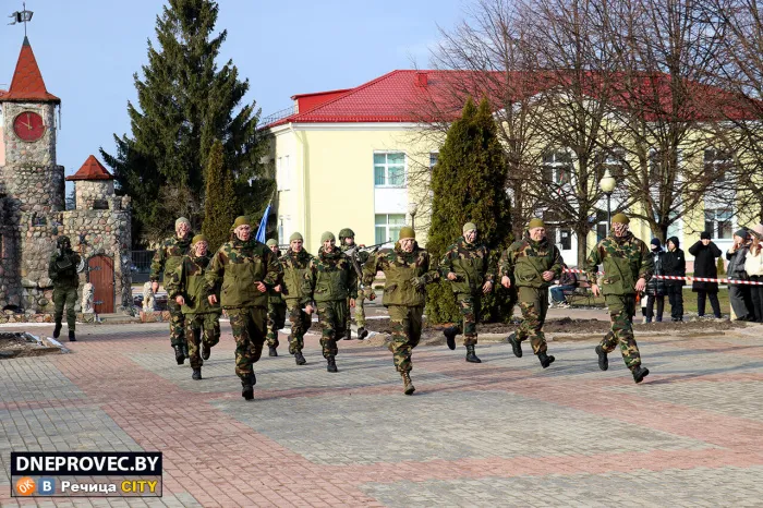 В Речице проходят мероприятия, приуроченные к 25-летию Центра специальной подготовки «Скиф»