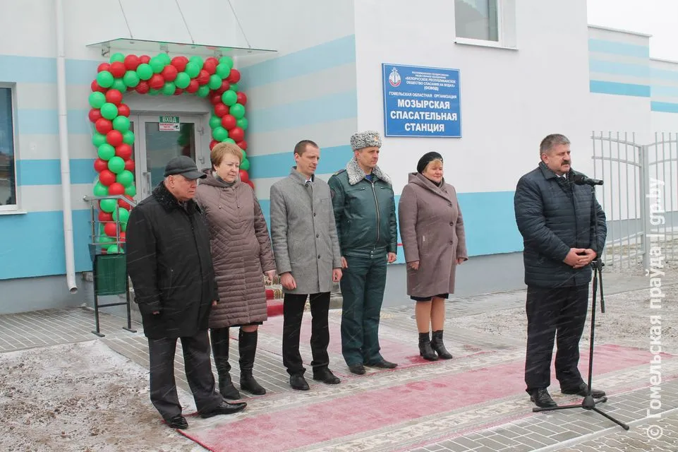В Мозыре начали работу береговая спасательная станция, а также новый томограф в горбольнице