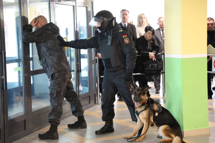 В Гомеле прошел учебный сбор по вопросу обеспечения безопасности в учреждениях образования