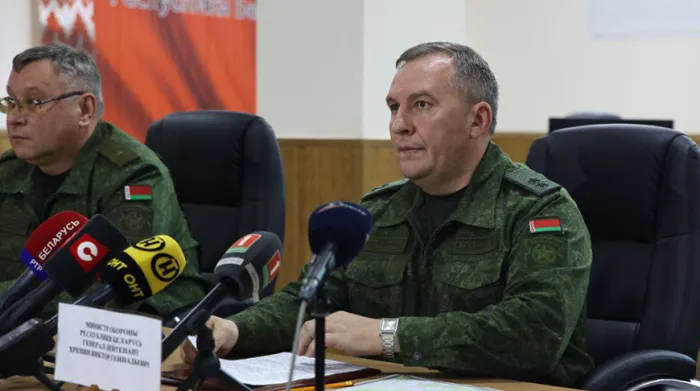 Хренин: Президентом даны указания на усиление группировки войск на Гомельском и Мозырском тактических направлениях