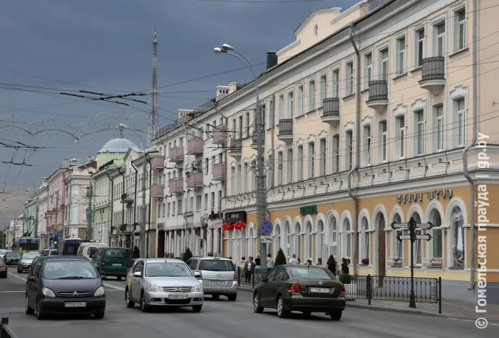 На улице Советской в Гомеле появятся новые "островки безопасности". Первый — уже в апреле