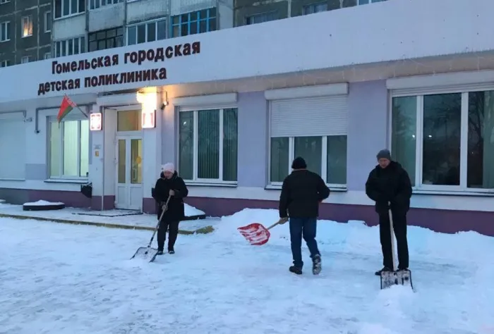 Гомельские медики работают в штатном режиме, несмотря на снегопады и метели