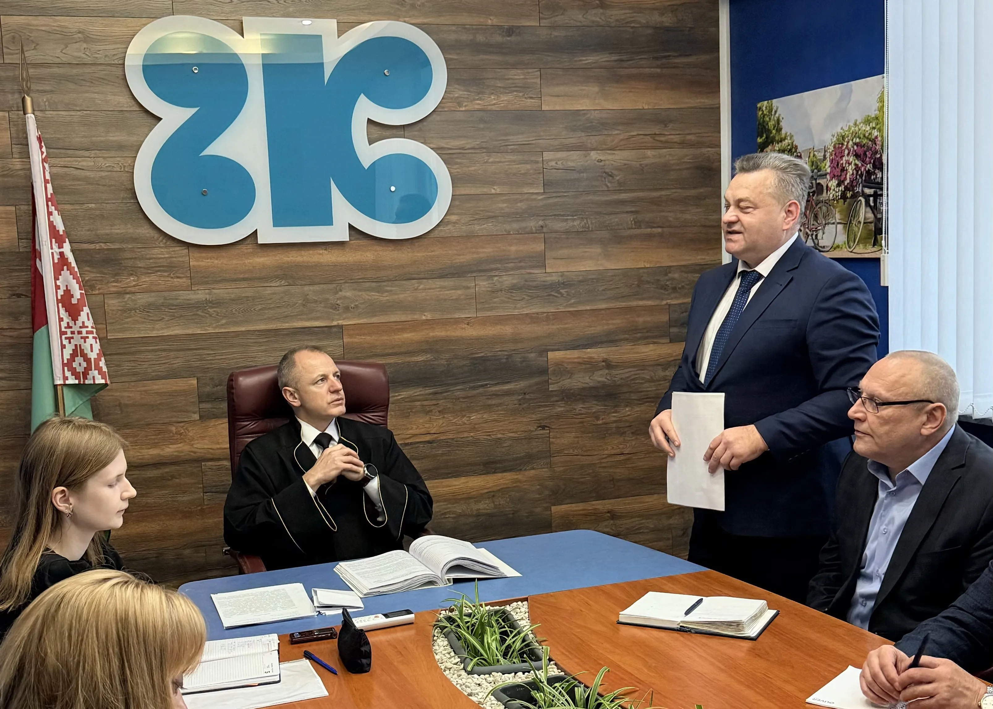 Экономический суд Гомельской области провел выездное судебное заседание на Гомельском жировом комбинате, который находится в санации