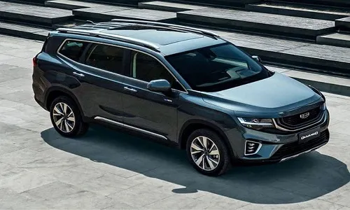 Geely Okavango: современный кроссовер для семейных путешествий