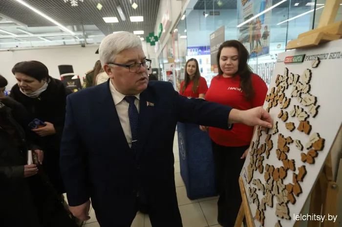 В Лельчицах прошел информационно-культурный марафон «Пятилетка качества»