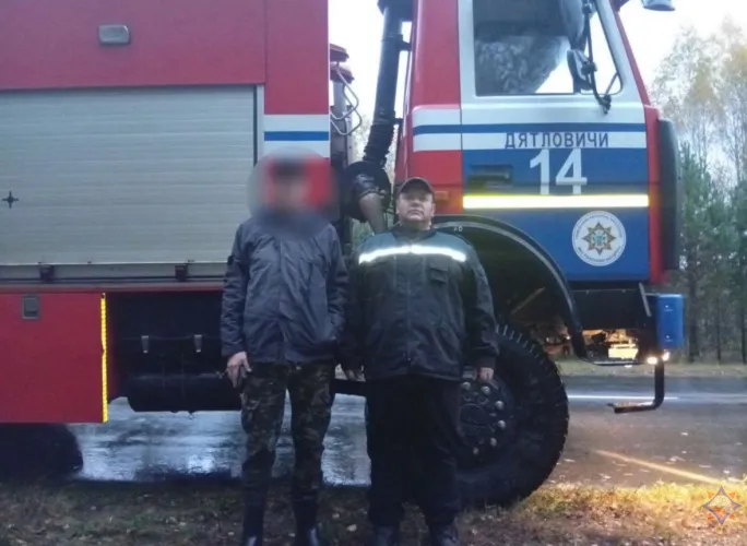 В Гомельском районе спасатели помогли мужчине выйти из леса