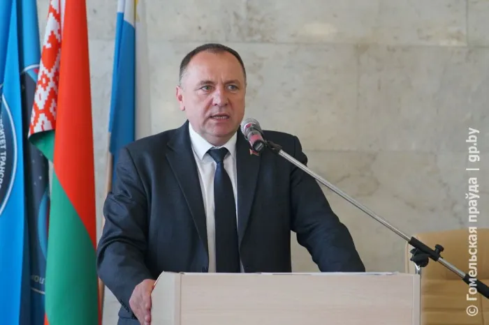 Помощник Президента — инспектор по Гомельской области Сергей Бартош провел встречу в БелГУТе