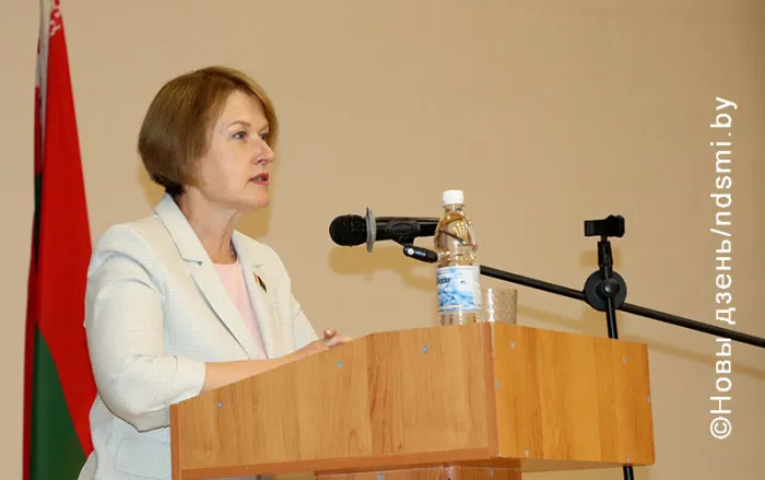 Сенатор и глава депутатского корпуса Гомельской области Екатерина Зенкевич встретилась с работниками «Пралески»