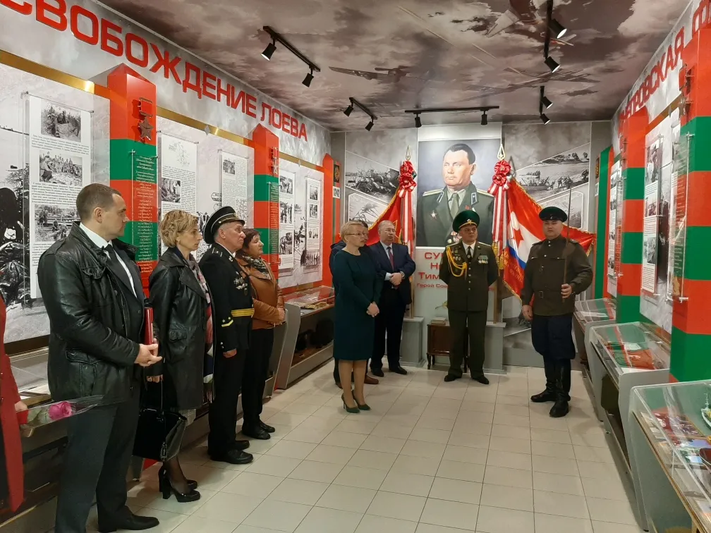 На базе пограничной комендатуры «Лоев» появилась комната боевой славы
