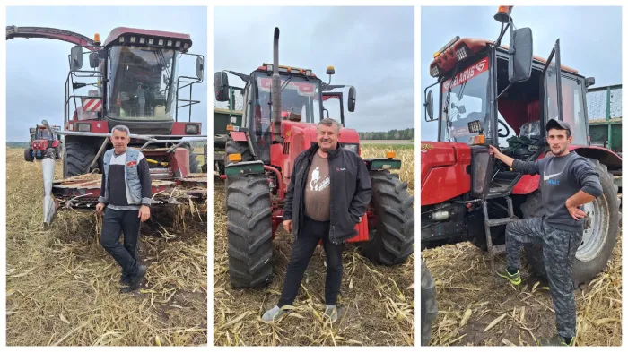 В Ельском районе продолжаются работы по заготовке кормов