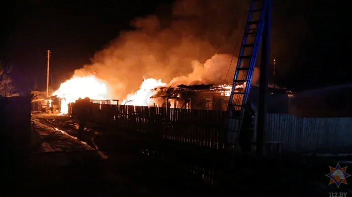 В Житковичском районе на пожаре погиб хозяйн дома 