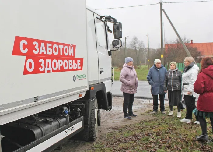 В Добрушском районе стартовала работа передвижного медицинского комплекса