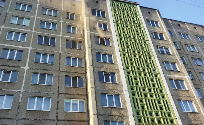В Жлобине на пожаре пострадал восьмилетний мальчик