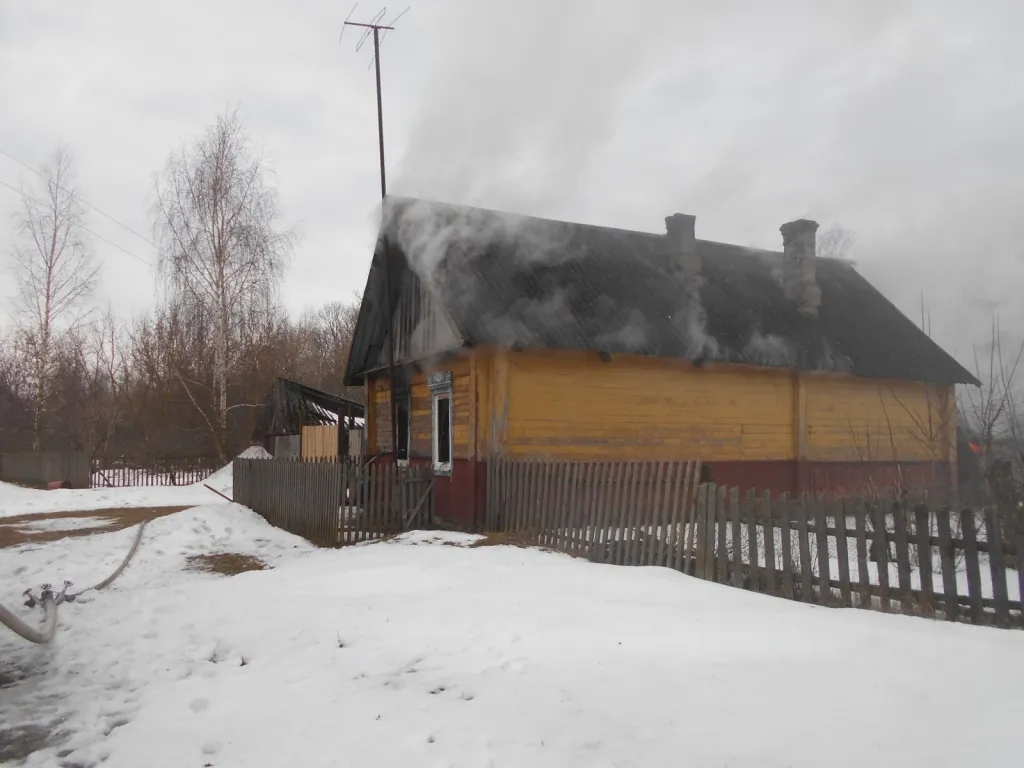 На пожаре в Жлобинском районе погиб мужчина