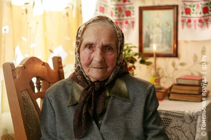 100-летие отмечает Мария Соломенная из агрогородка Поколюбичи Гомельского района