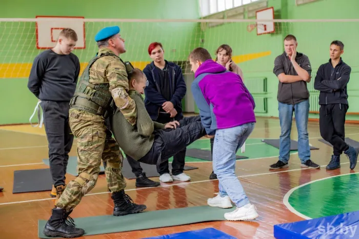 В Гомеле учащиеся аграрного колледжа получили навыки оказания экстренной медпомощи