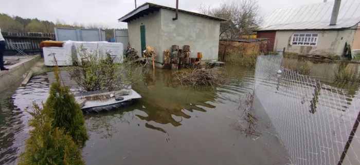 Фотофакт: в Гомеле и четырех районах области уровень воды превышает норму