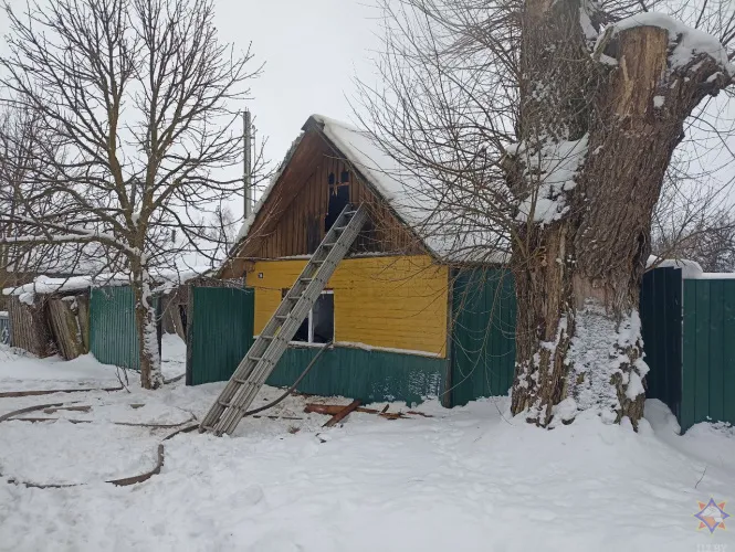 В Гомельском районе на пожаре погиб хозяйн дома 