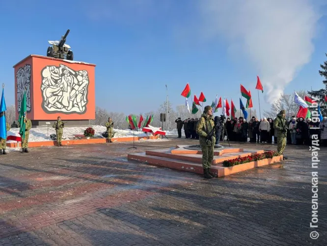 Помните их имена! Мозырщина отметила 82-ю годовщину освобождения района от немецко-фашистских захватчиков
