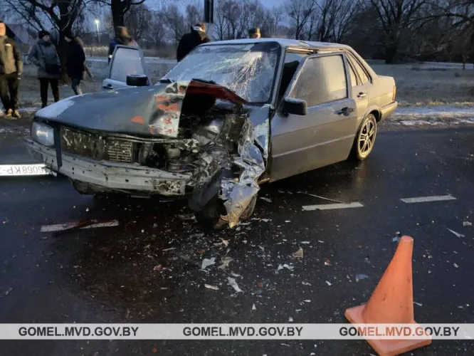 На Гомельщине в результате ДТП пострадали 2 человека