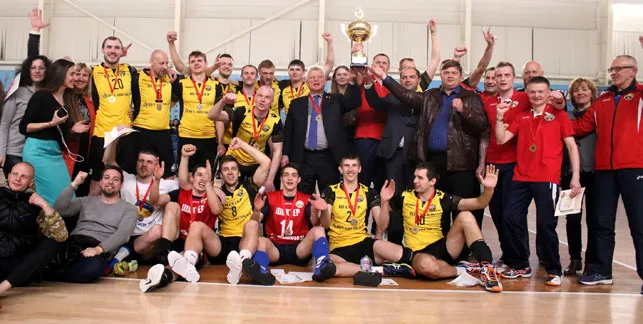 "Шахтер" выиграл чемпионат Беларуси по волейболу