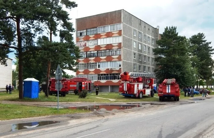 Под Светлогорском из-за включенного утюга выгорела квартира