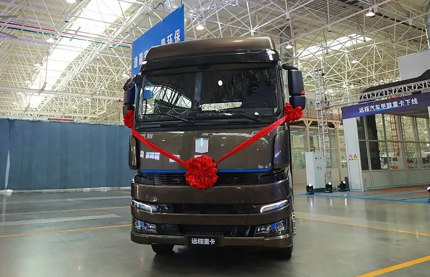 Geely представила грузовик на метаноле