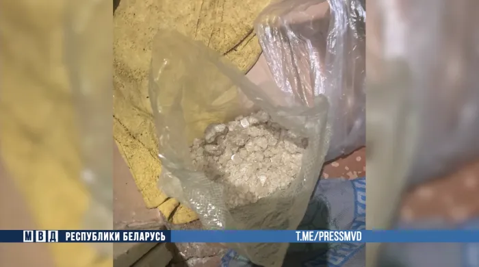 В Гомельском районе задержан курьер наркомаркета с крупной партией психотропа