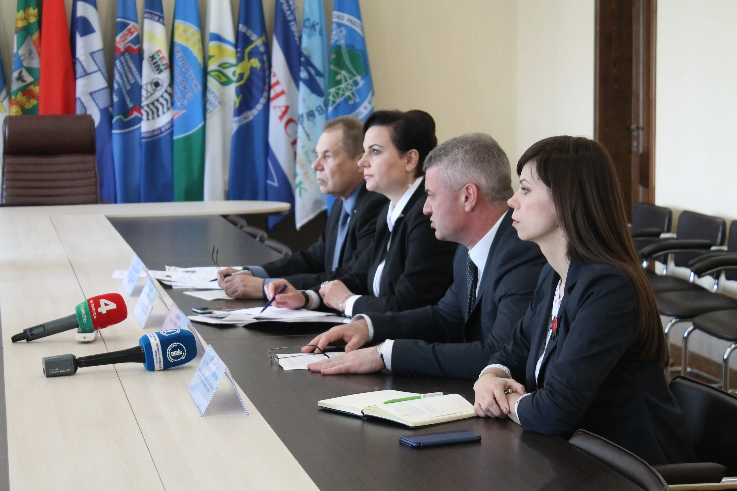 В Гомеле в Доме профсоюзов прошла пресс-конференция