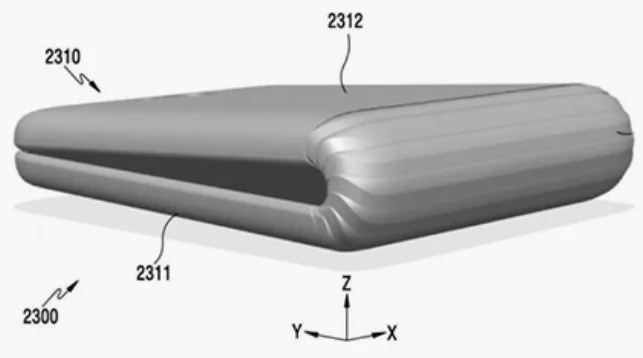 Samsung зарегистрировала патент на складной смартфон