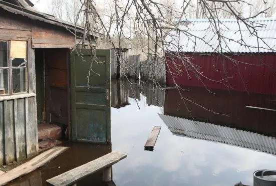 В Добруше остаются затопленными несколько частных подворий