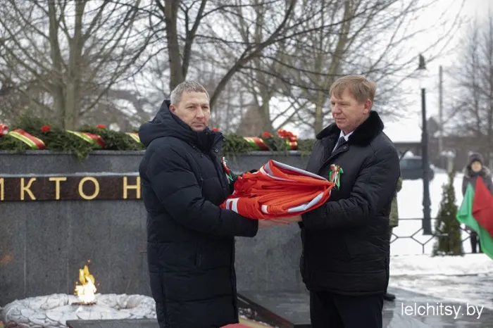 Жители Лельчицкого района отметили 80-ю годовщину со Дня освобождения родной земли от немецко-фашистских захватчиков