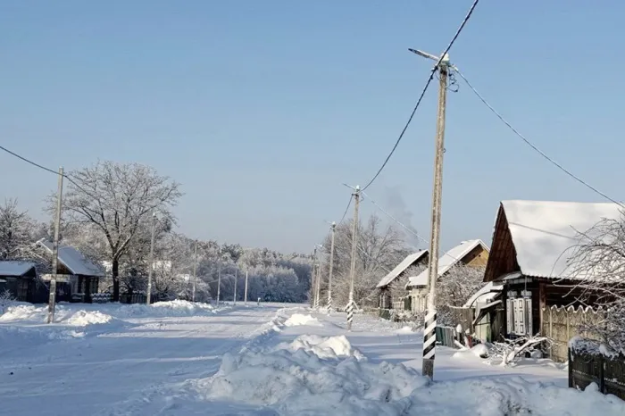 В деревне Осовино Гомельского района модернизировали электросети для перехода на электроотопление
