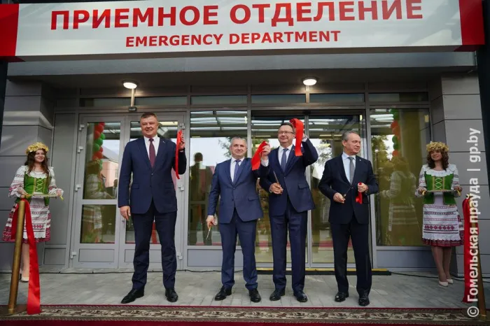 В Гомеле открылся новый корпус городской больницы скорой медицинской помощи с современным диагностическим оборудованием