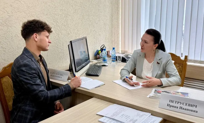 Личный приём граждан в Светлогорске провела член Совета Республики Ирина Петрусевич